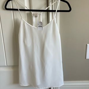 J.Crew Factory, Alabaster White Racerback Cami Tank